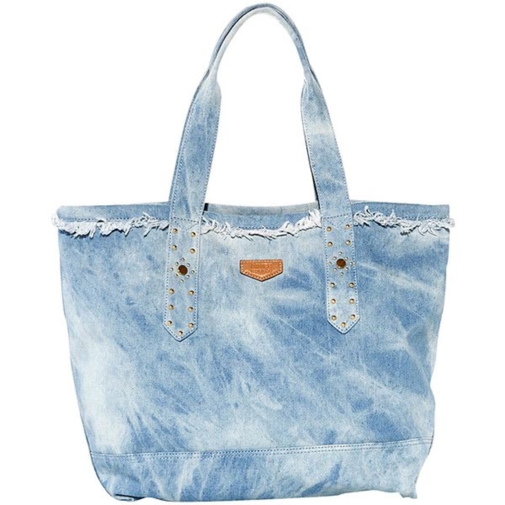Aimee Kestenberg Tie Dye Denim Tote